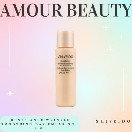 Shiseido BENEFIANCE WRINKLE SMOOTHING DAY EMULSION 7ML